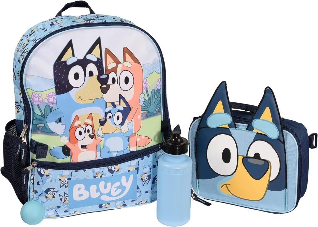 AI ACCESSORY INNOVATIONS Bluey 4 Piece Backpack
