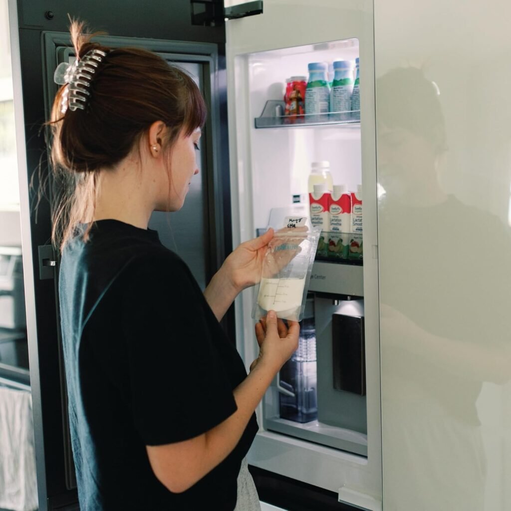 breast milk storage
