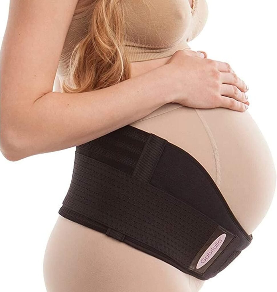 GABRIALLA Cotton Lined Pregnancy Belly Band a