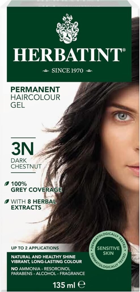 Herbatint Permanent Herbal Haircolour Gel