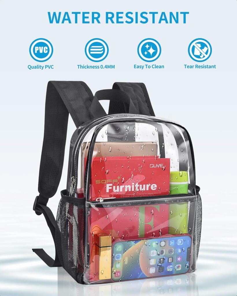 Paxiland Clear Backpack
